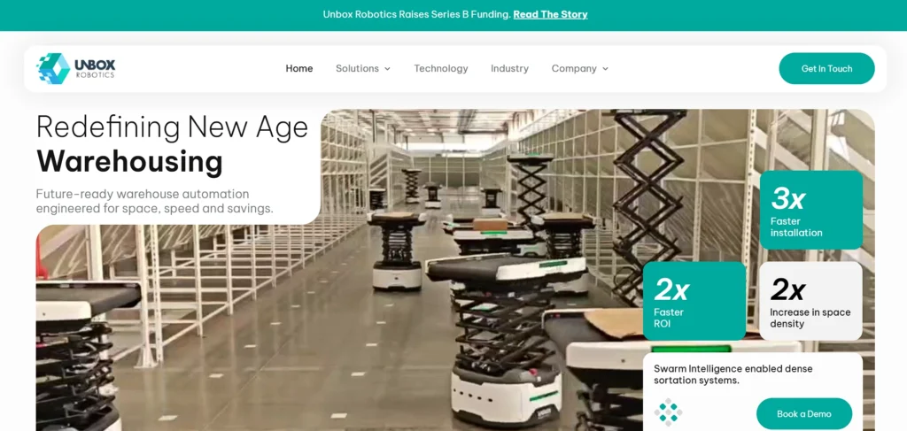 startup company in pune - Unbox Robotics