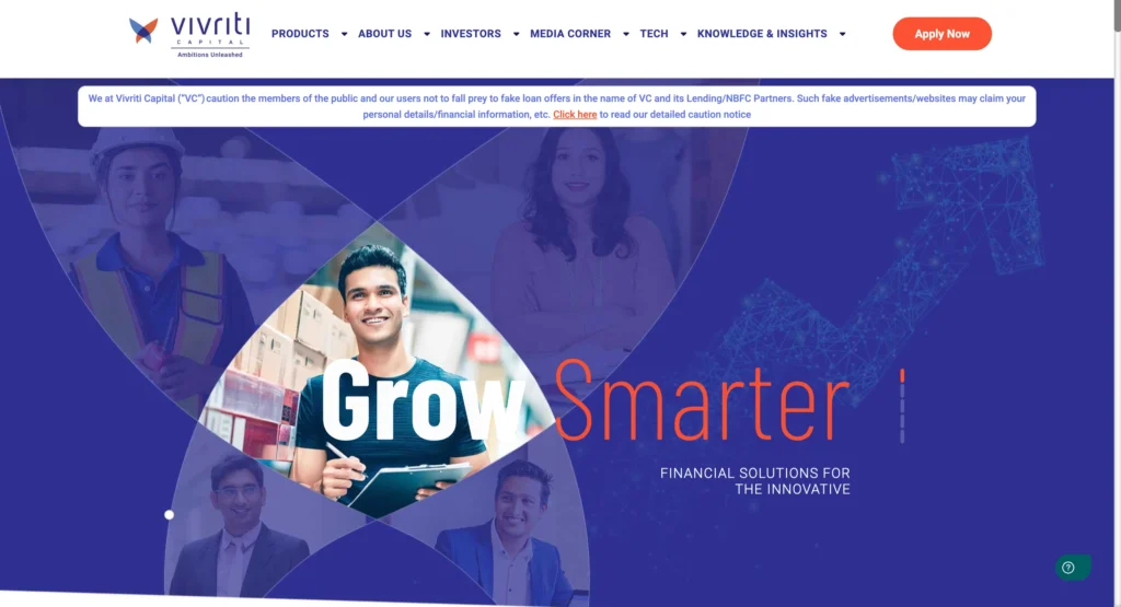 Vivriti Capital- Top Startup Companies in Chennai