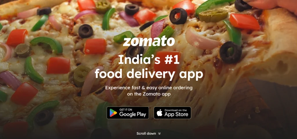 startup company in india - Zomato