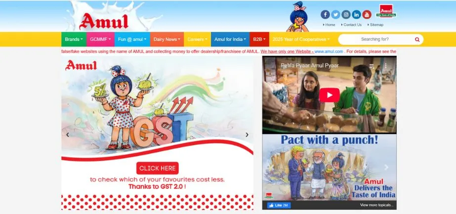 Franchise Business in India - amul