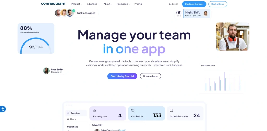 Attendance Tracking Software-Co‍nnectea⁠m