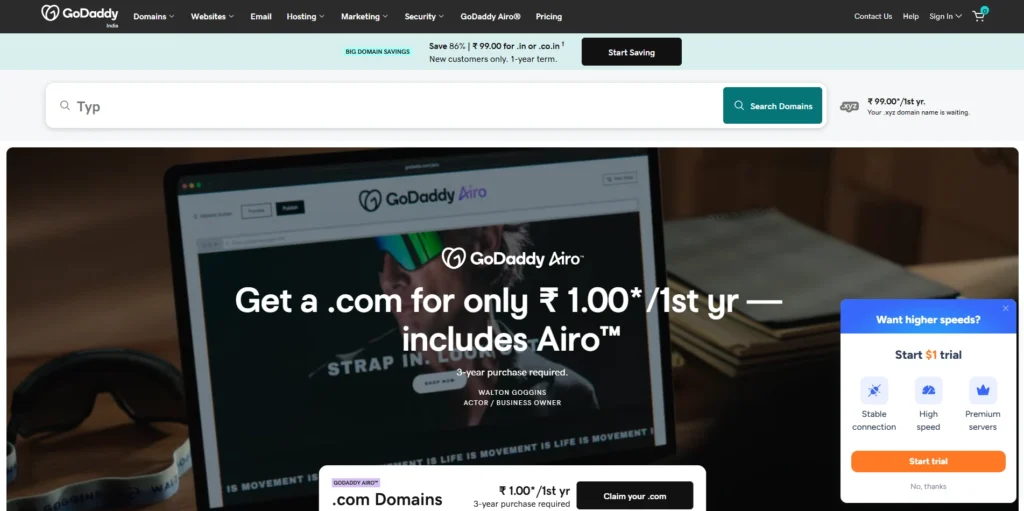 seo ecommerce platform-GoDaddy
