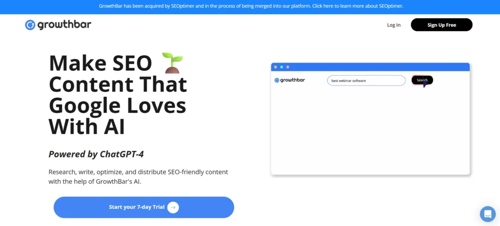 SEO Plugin For WordPress - GrowthBar SEO