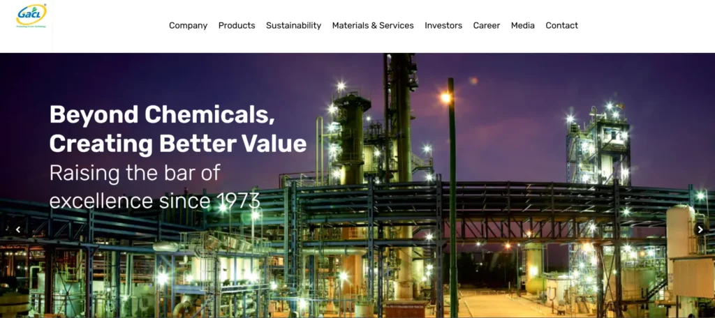 Manufacturing Company in Vadodara - Gujarat⁠ Alkalies and Chemicals Limited