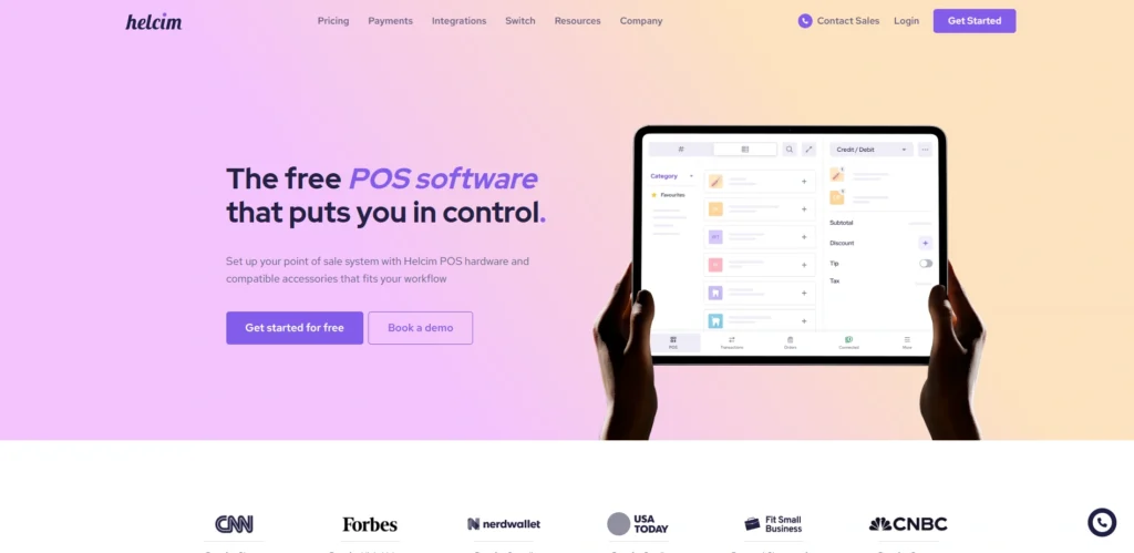 POS for Small Businesses-Helcim POS