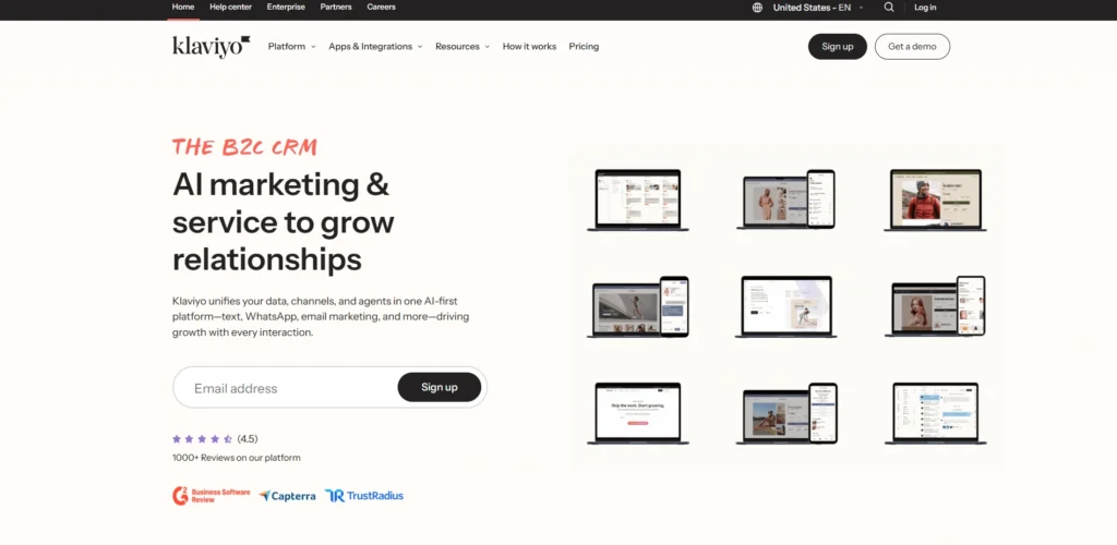 Customer Engagement Tools- Klaviyo
