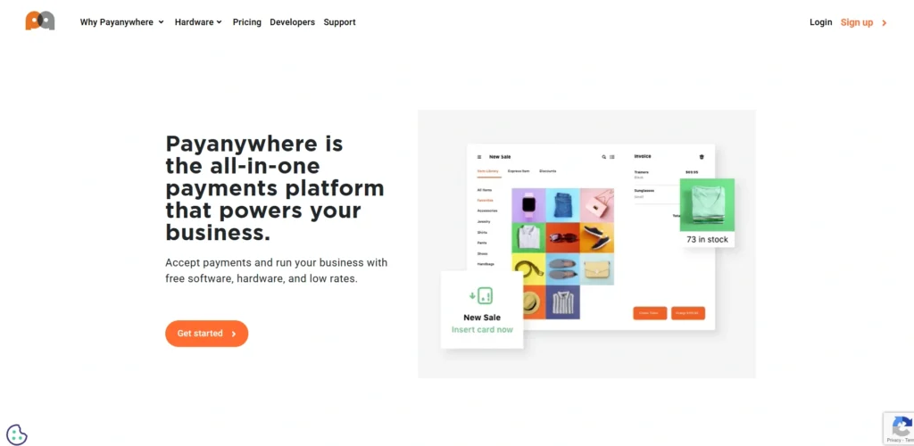 POS for Small Businesses-Payanywhere POS