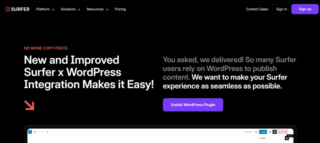 SEO Plugin For WordPress - Surfer SEO