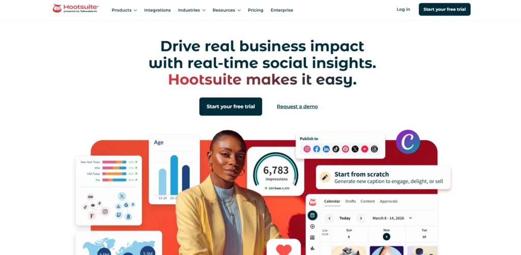 Facebook Analytics Tools- Hootsuite