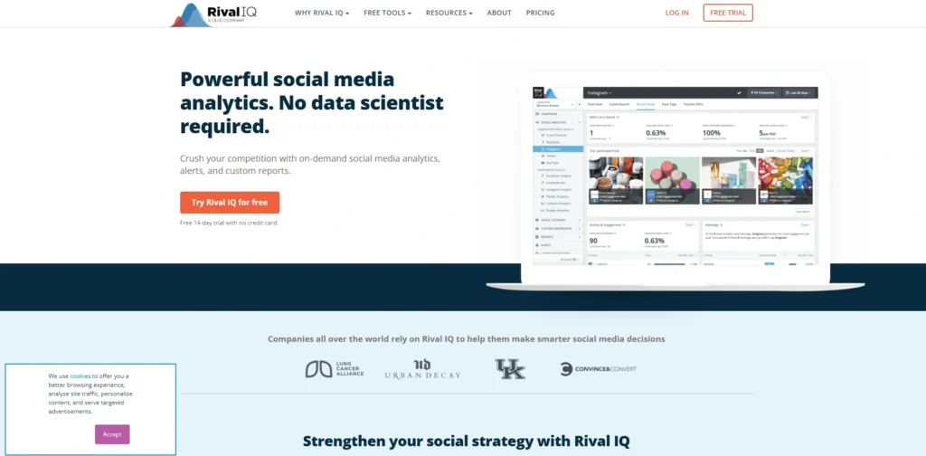 Facebook Analytics Tools-Rival IQ