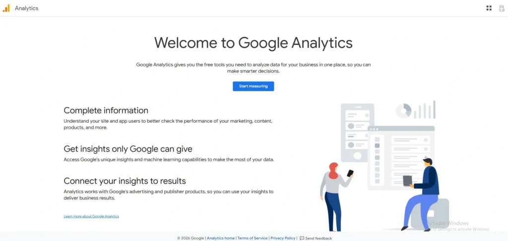 Content marketing tools-Google Analytics