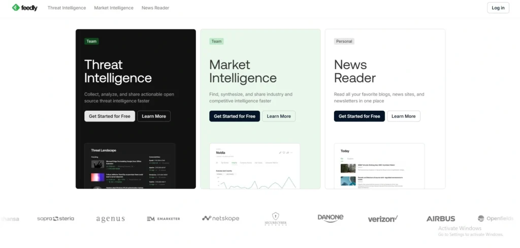 Content marketing tools-Feedly